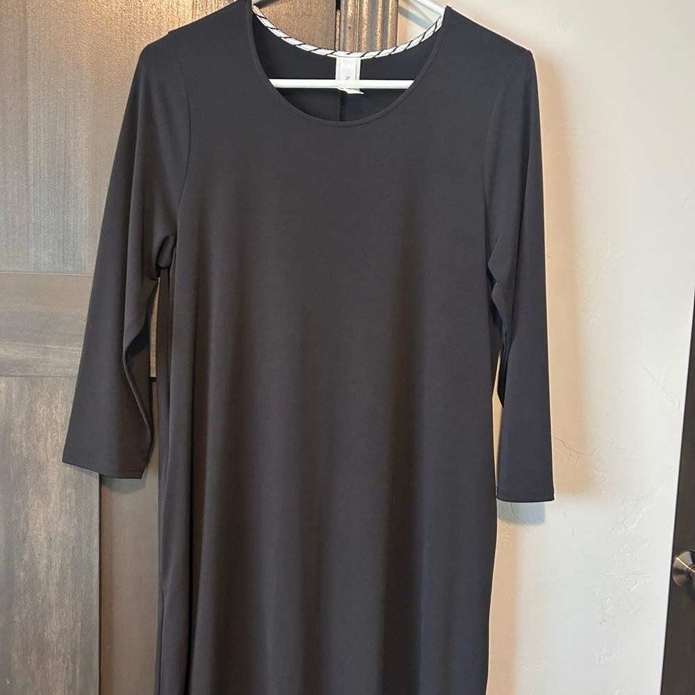 Honeyme Classic Black Long Sleeve Dress